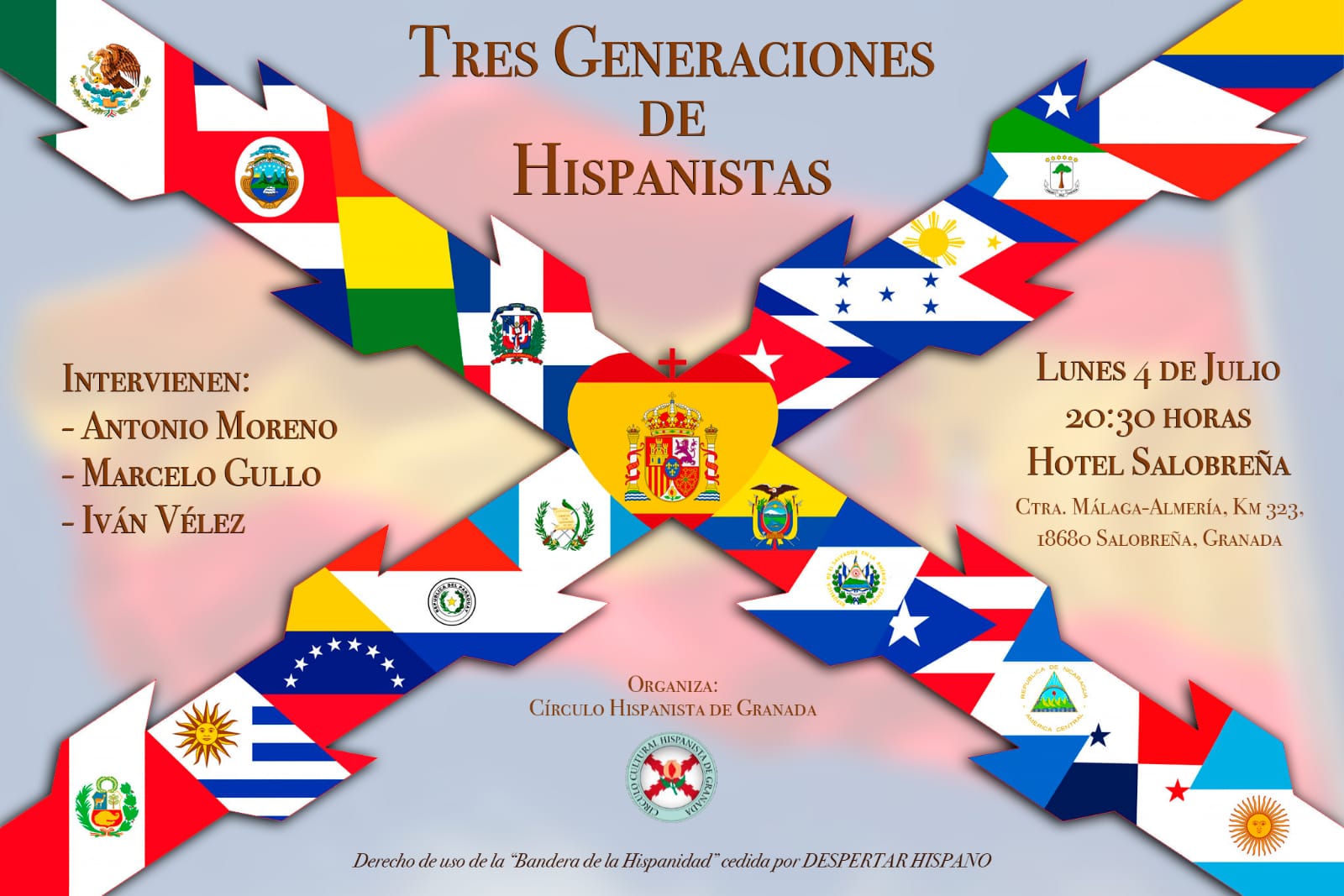 El Hotel Salobrea Suites acoge la conferencia Tres Generaciones de Hispanistas con la participacin de escritores espaoles e hispanoamericanos